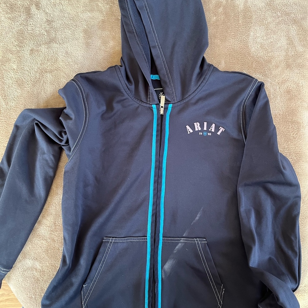 Size 12 children’s Ariat zip up hoodie